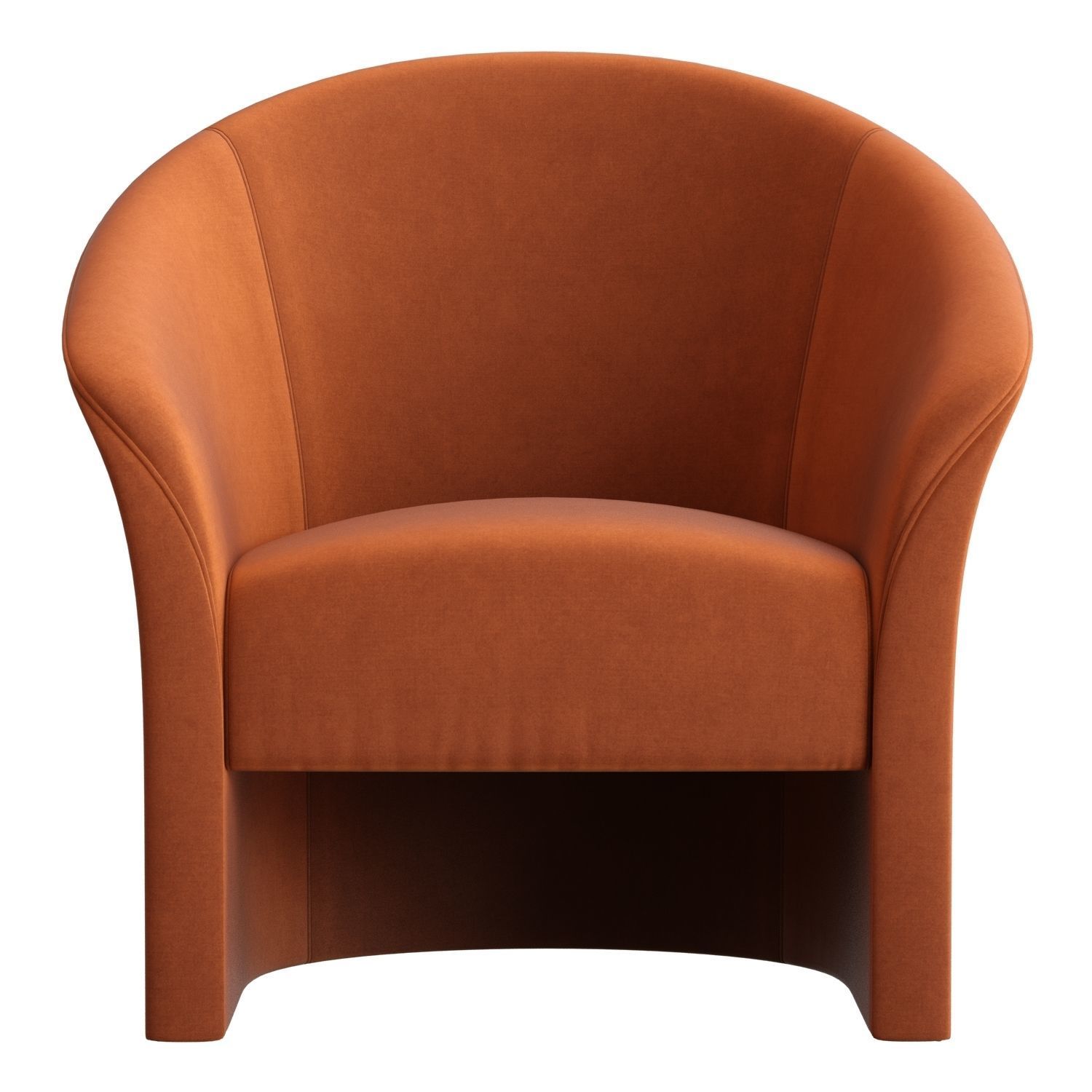 Crate and Barrel Verso Armchair 3D model_2