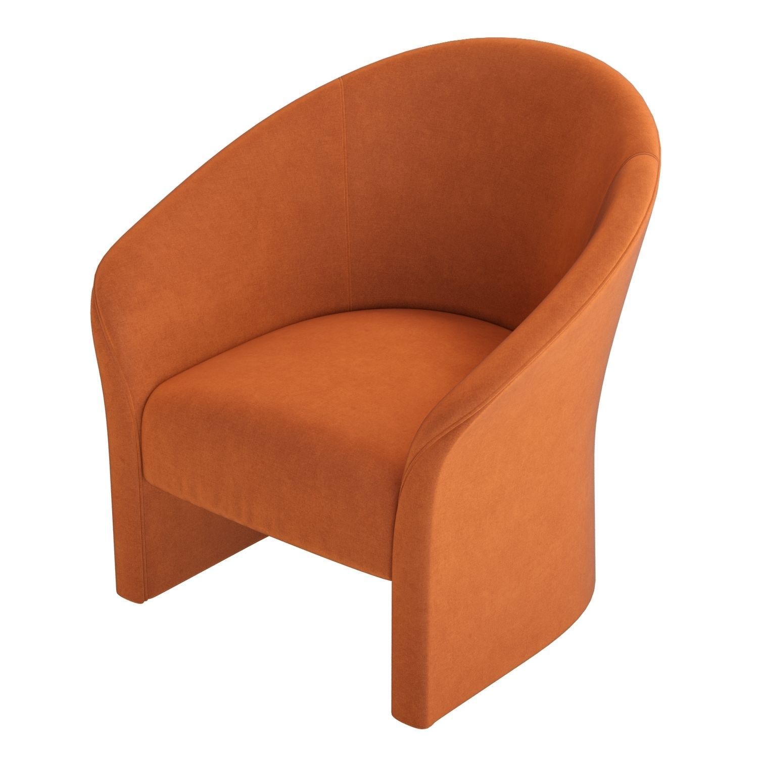 Crate and Barrel Verso Armchair 3D model_3
