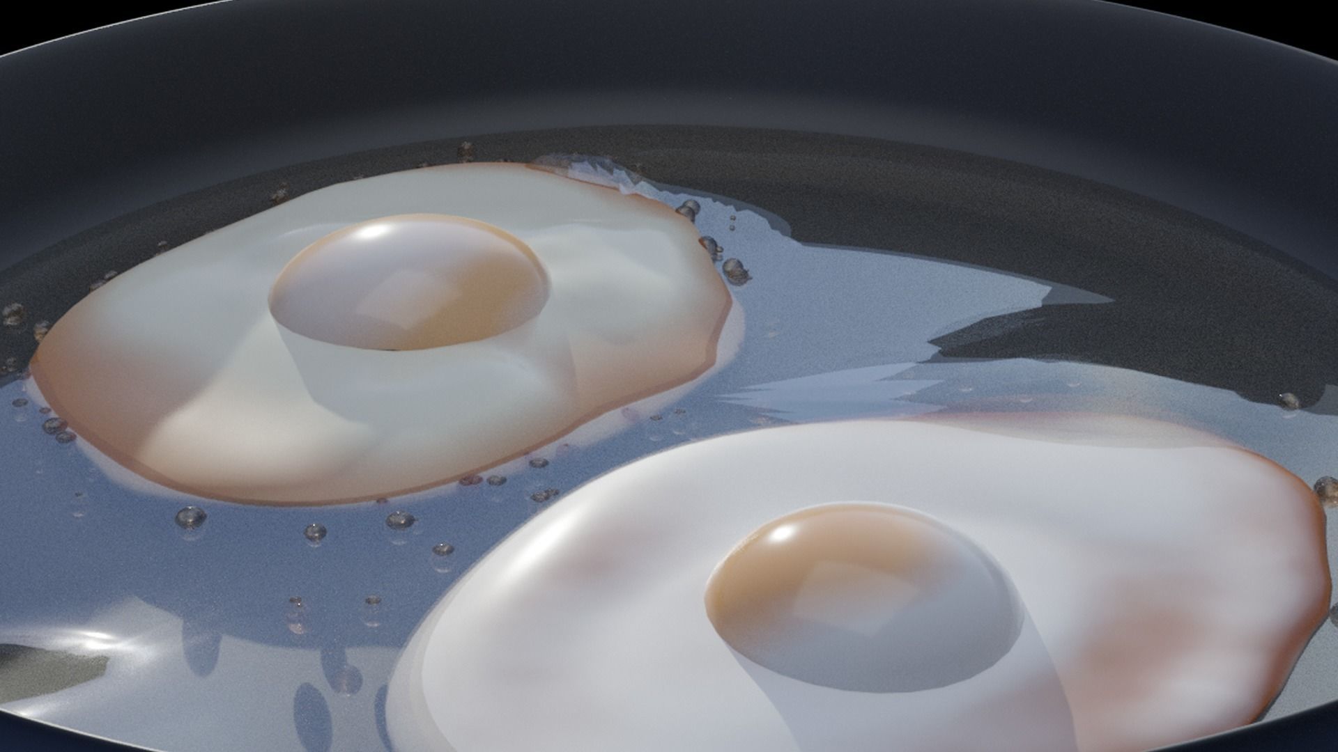 Eggs assets 3D model_2