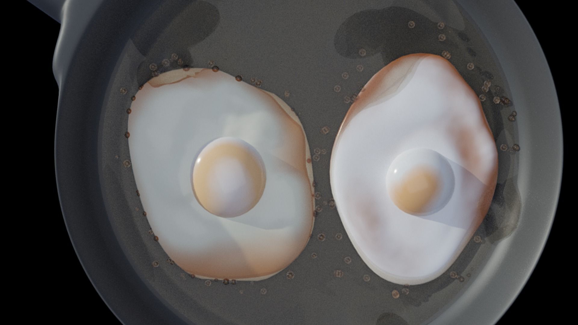 Eggs assets 3D model_1