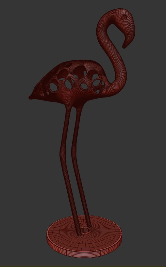 Decorative Bird 3D print model_5