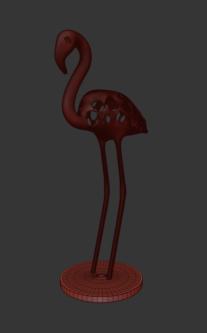 Decorative Bird 3D print model_6