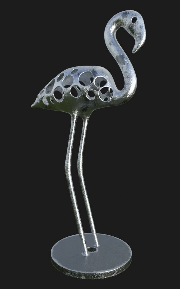 Decorative Bird 3D print model_4