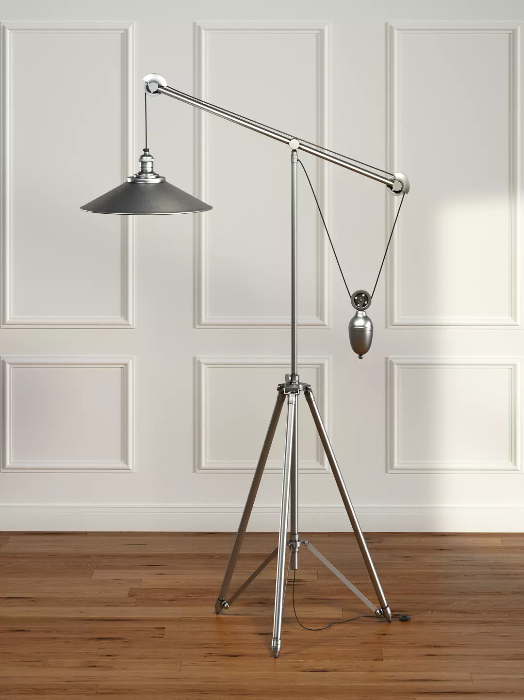 Arhaus Mina Floor Lamp 3D model