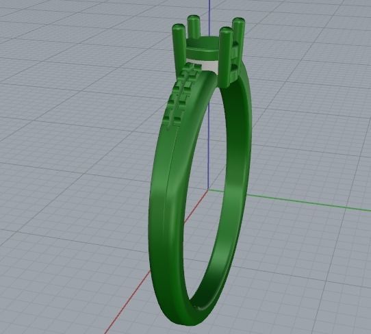 Soliter ring Model 2728 3D print model_5