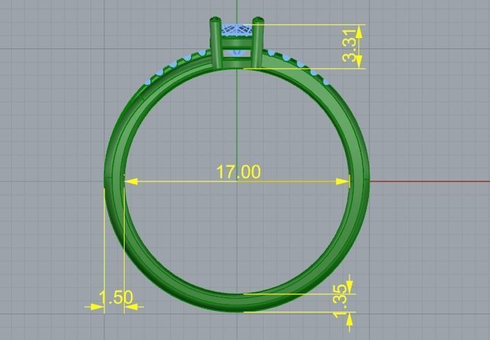 Soliter ring Model 2728 3D print model_6