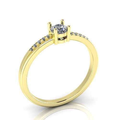 Soliter ring Model 2728 3D print model_1