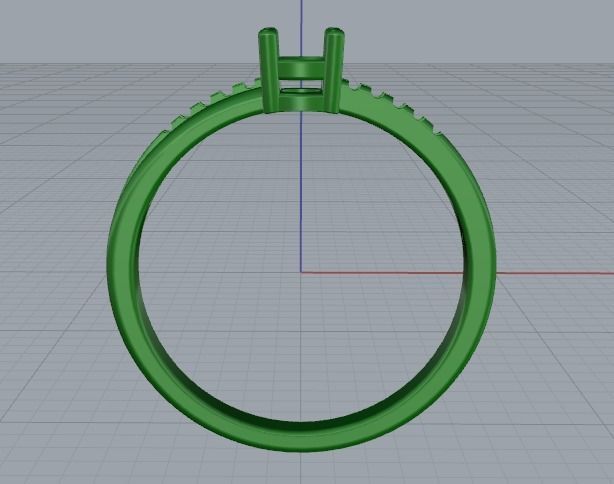 Soliter ring Model 2728 3D print model_2