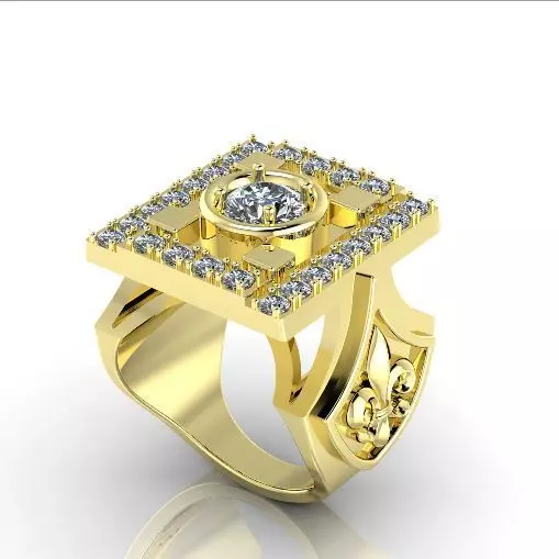 Man ring Model 2724 3D print model_0