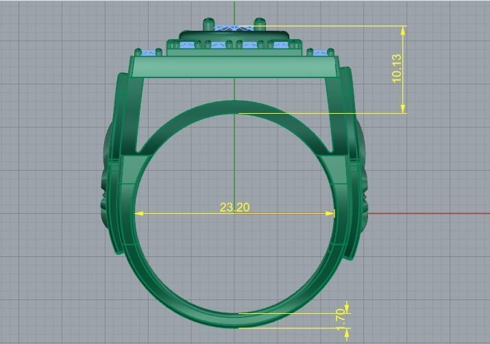 Man ring Model 2724 3D print model_6