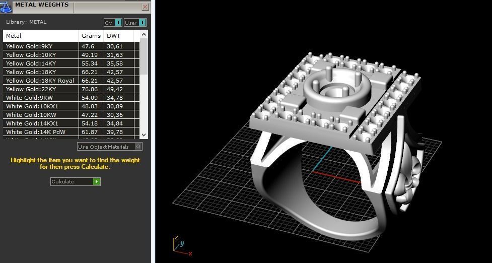 Man ring Model 2724 3D print model_9