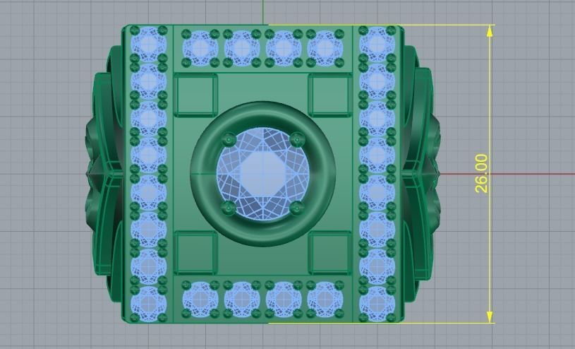 Man ring Model 2724 3D print model_7