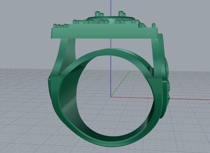 Man ring Model 2724 3D print model_4