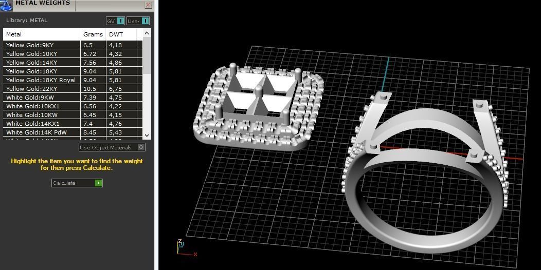 Ring Model 2722 3D print model_8