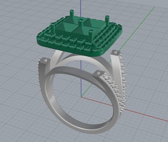 Ring Model 2722 3D print model_3