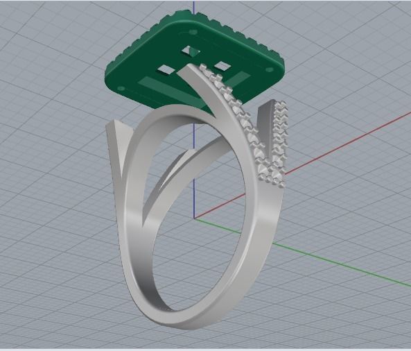Ring Model 2722 3D print model_2