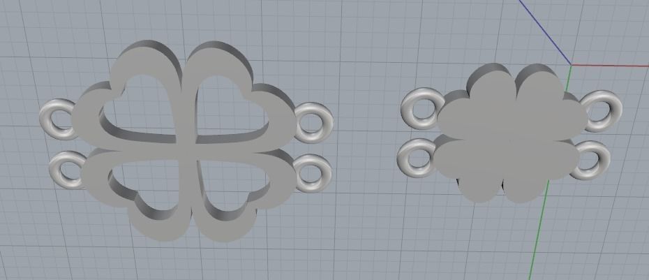 Pendant Model 2710 3D print model_4