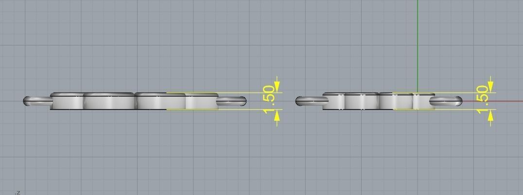 Pendant Model 2710 3D print model_6
