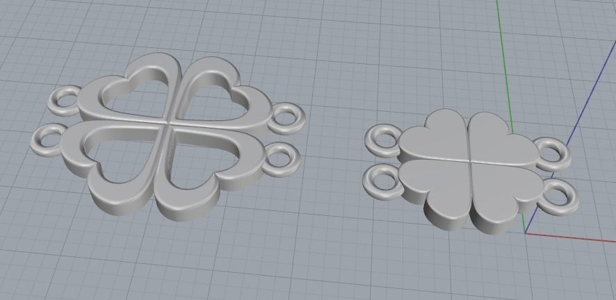 Pendant Model 2710 3D print model_2