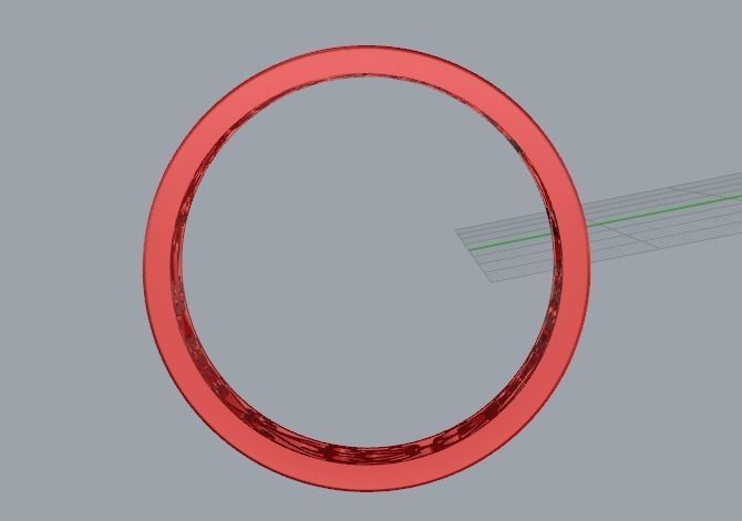 Ring with patterns Model 2709 3D print model_2