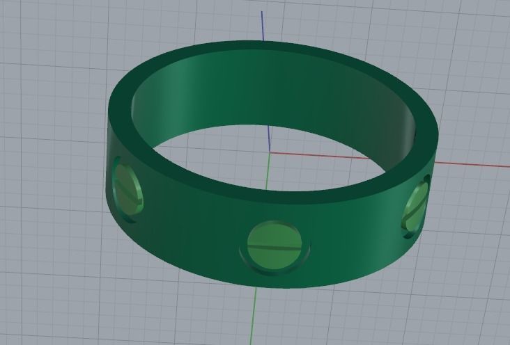 Bolt ring Model 2705 3D print model_4