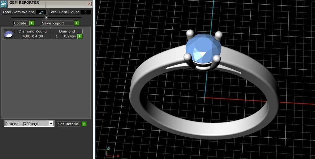 Soliter ring Model 2690 3D print model_9
