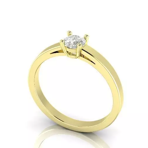 Soliter ring Model 2690 3D print model_0