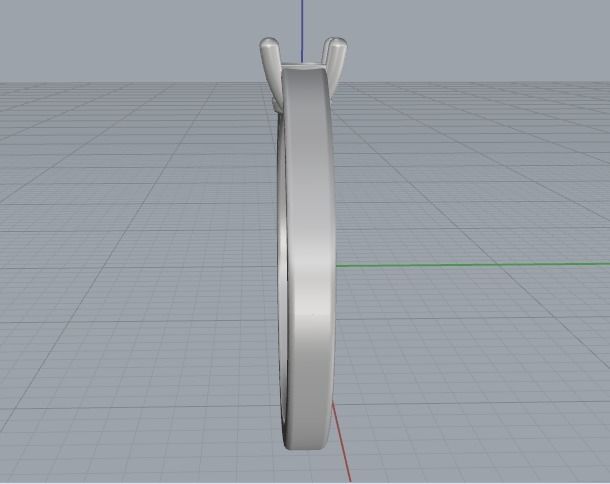 Soliter ring Model 2690 3D print model_4