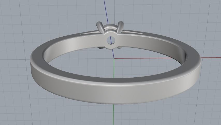 Soliter ring Model 2690 3D print model_5