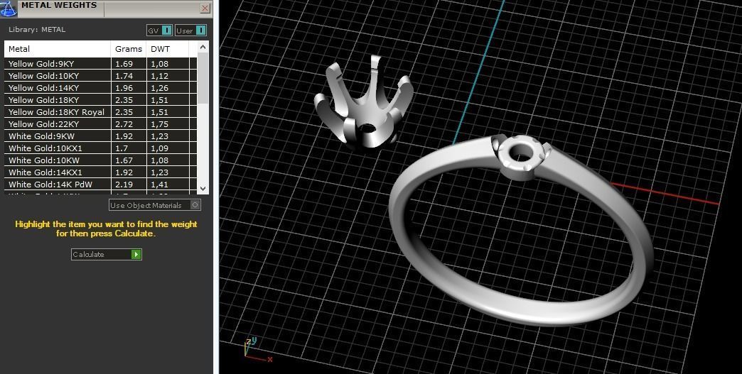 Soliter ring Model 2689 3D print model_8