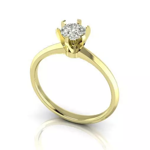 Soliter ring Model 2689 3D print model_0