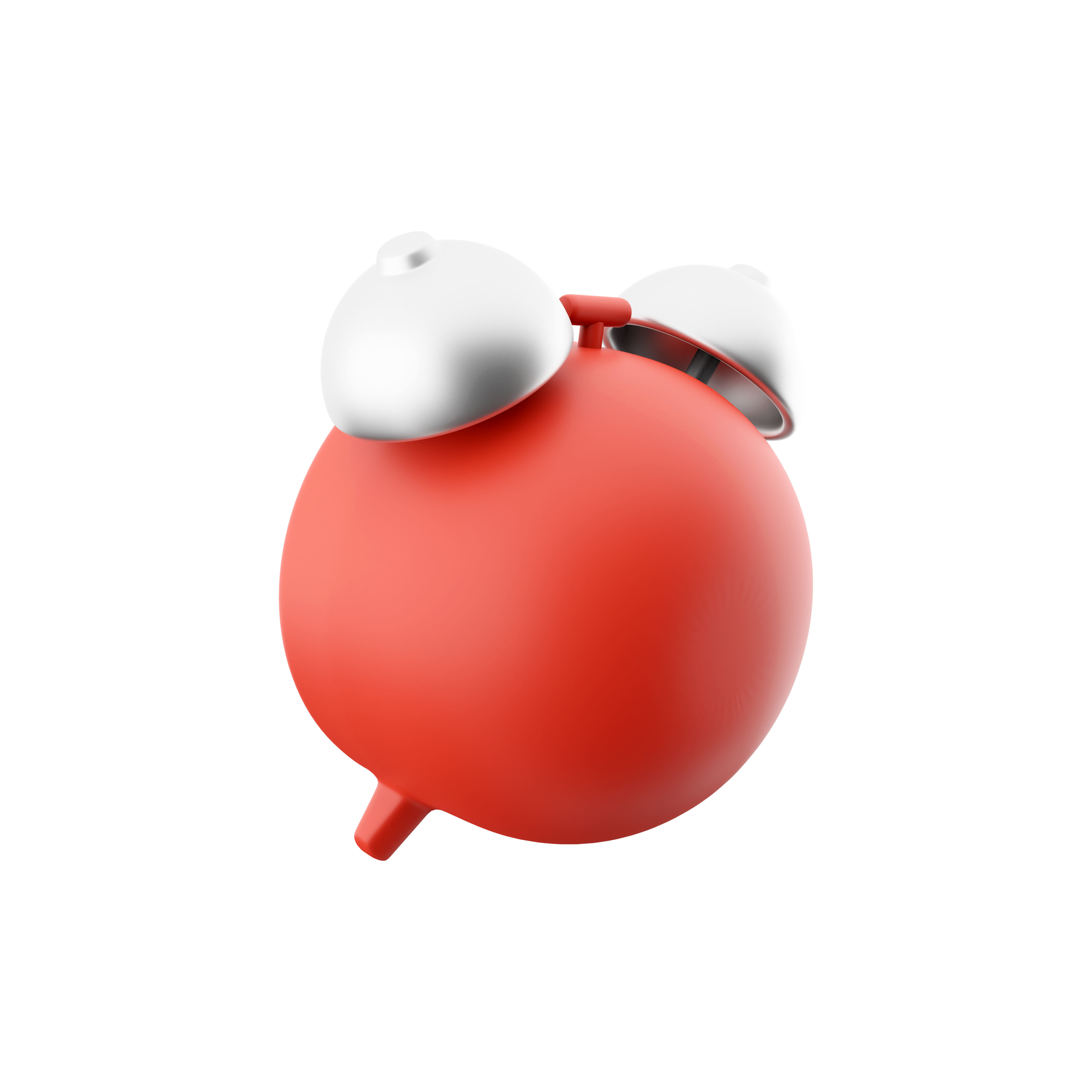 3d  vintage clock cartoon 3D model_1