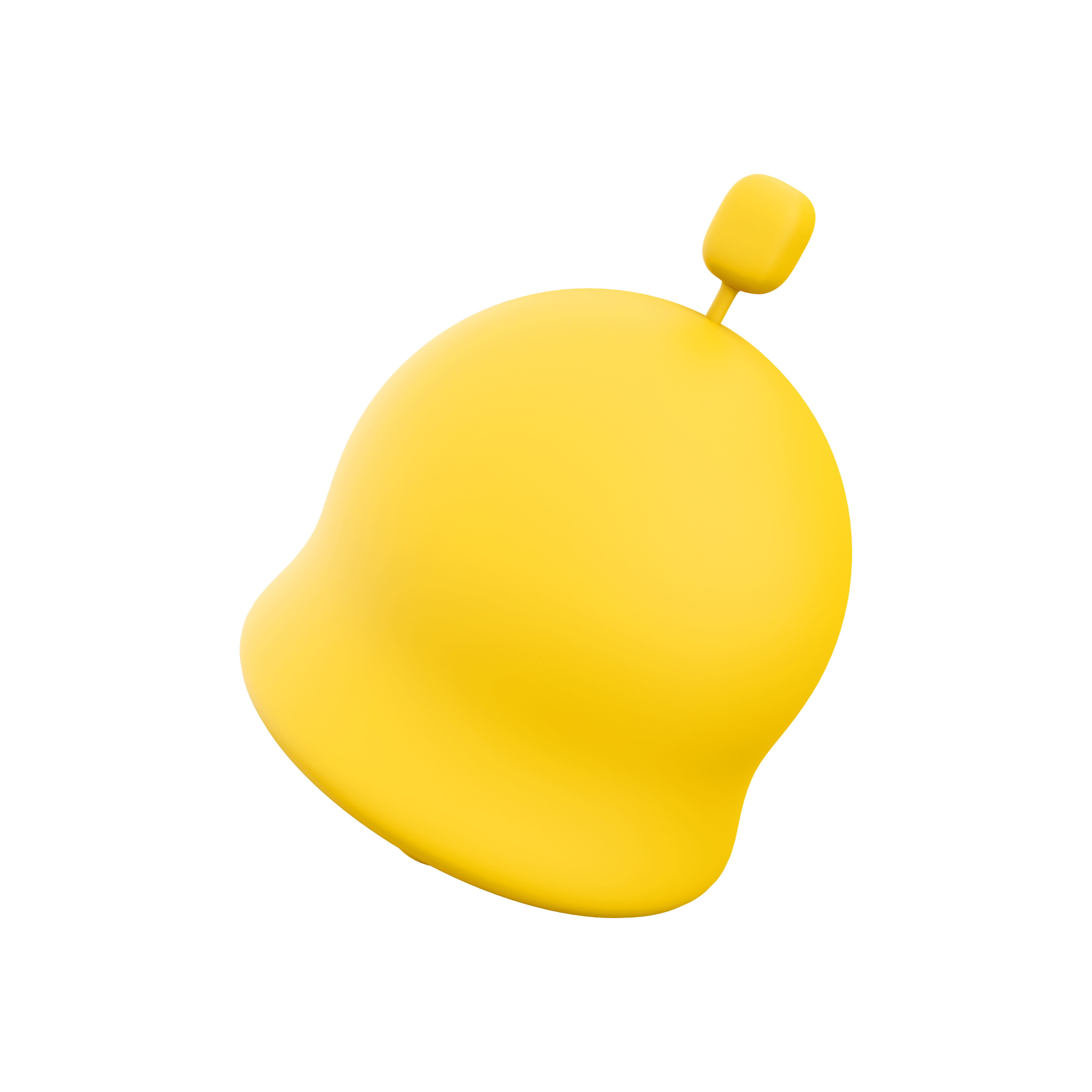 3d notification bell cartoon 3D model_4