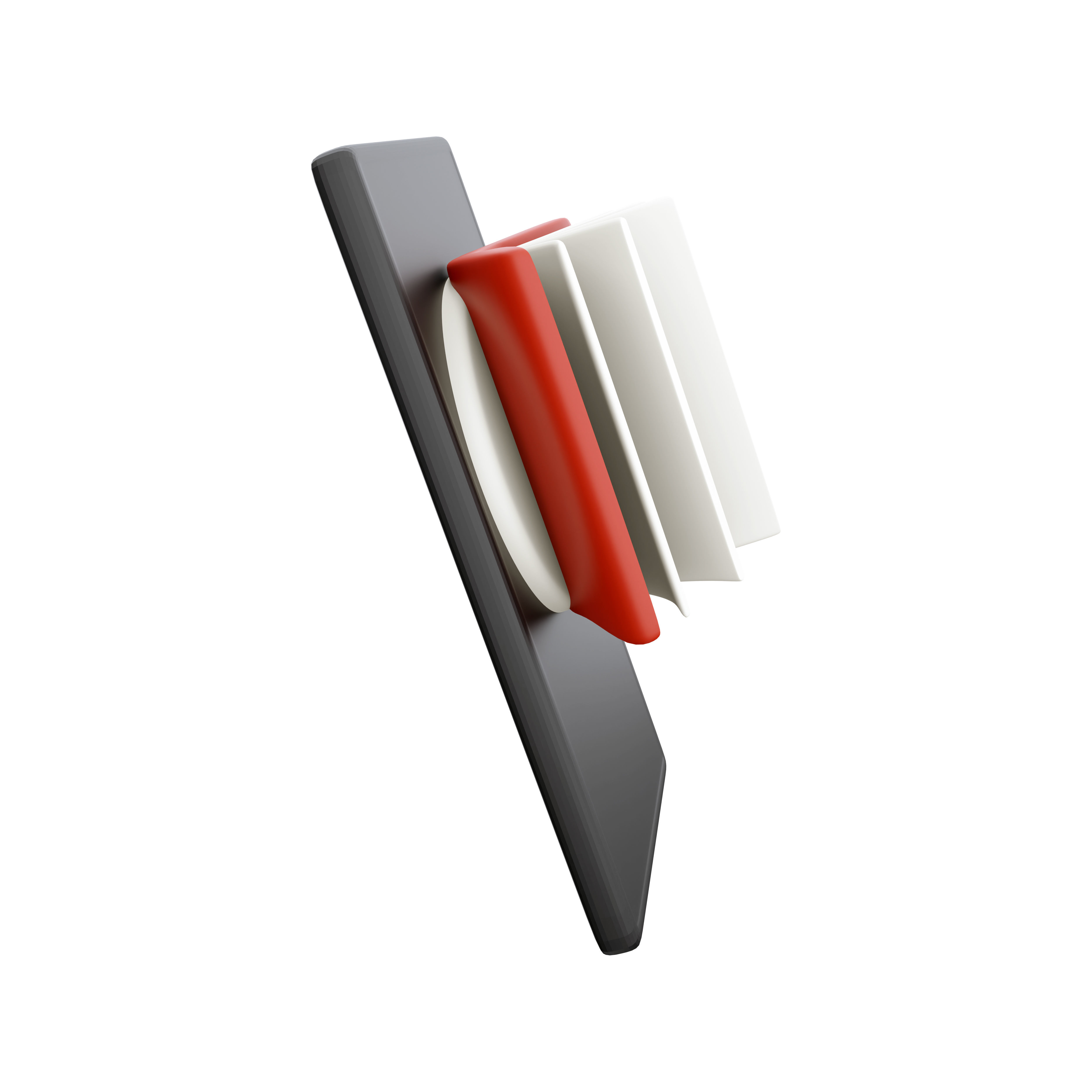 3d education book cartton 3D model_3