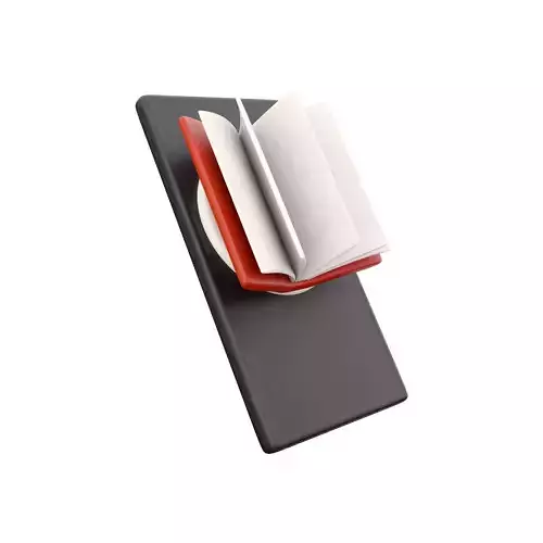 3d education book cartton 3D model