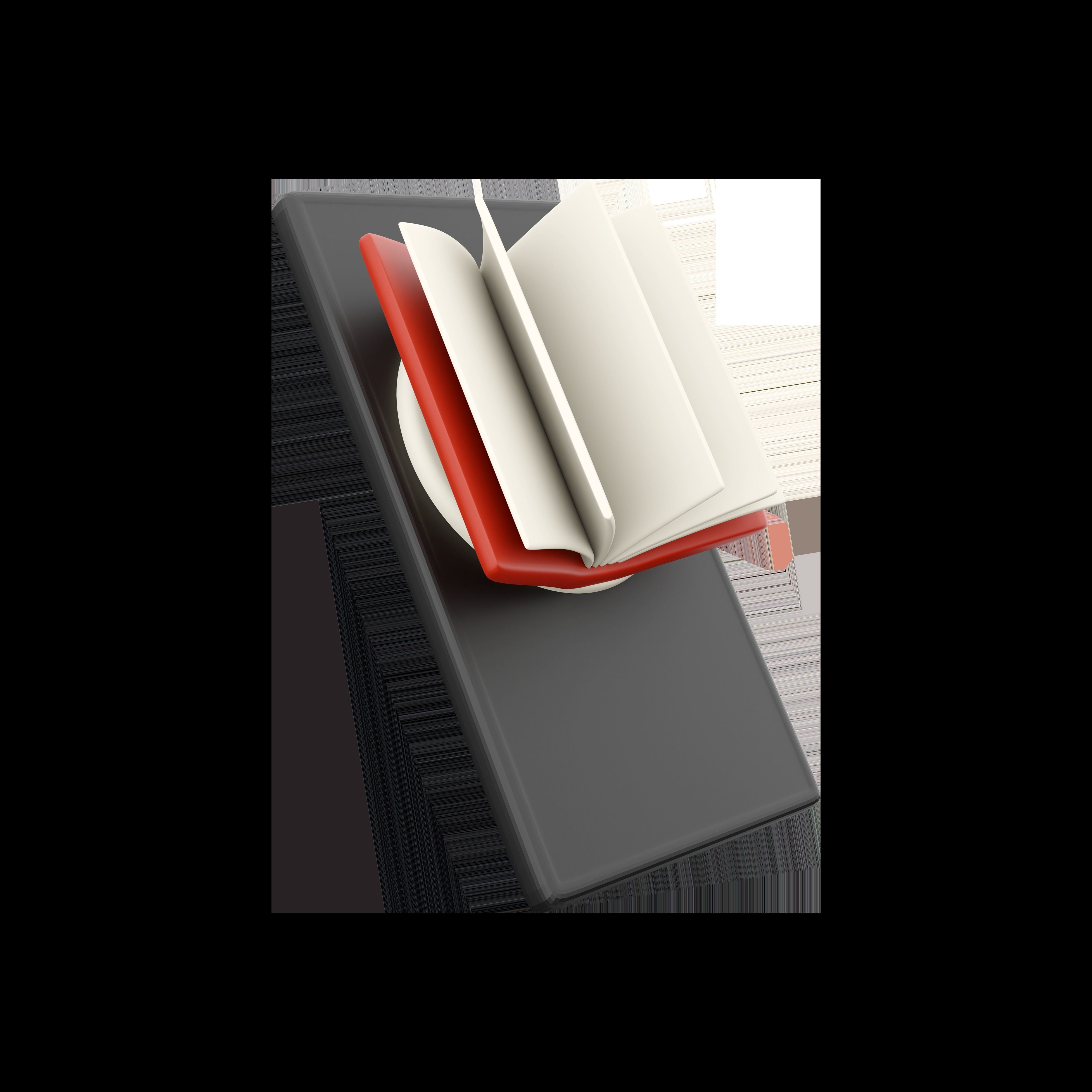 3d education book cartton 3D model_6