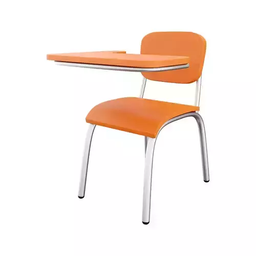 3d  school desk cartoon 3D model