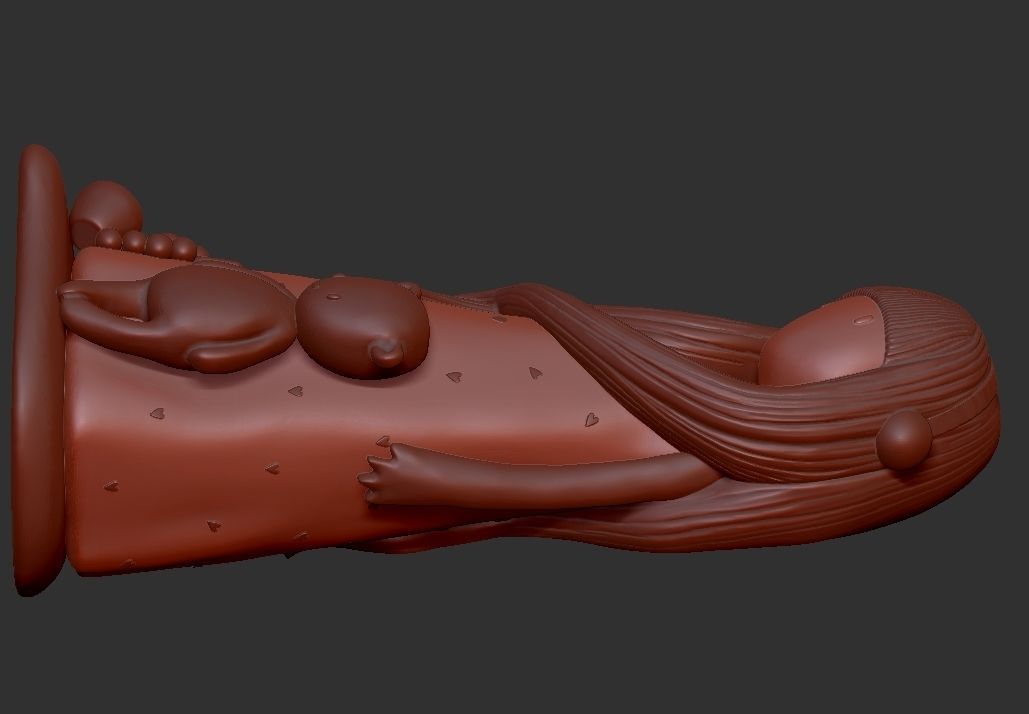 Dear Alice Santoro Gorjuss  3D print model_6