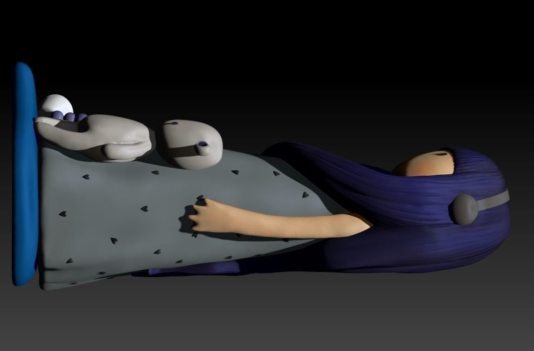 Dear Alice Santoro Gorjuss  3D print model_3