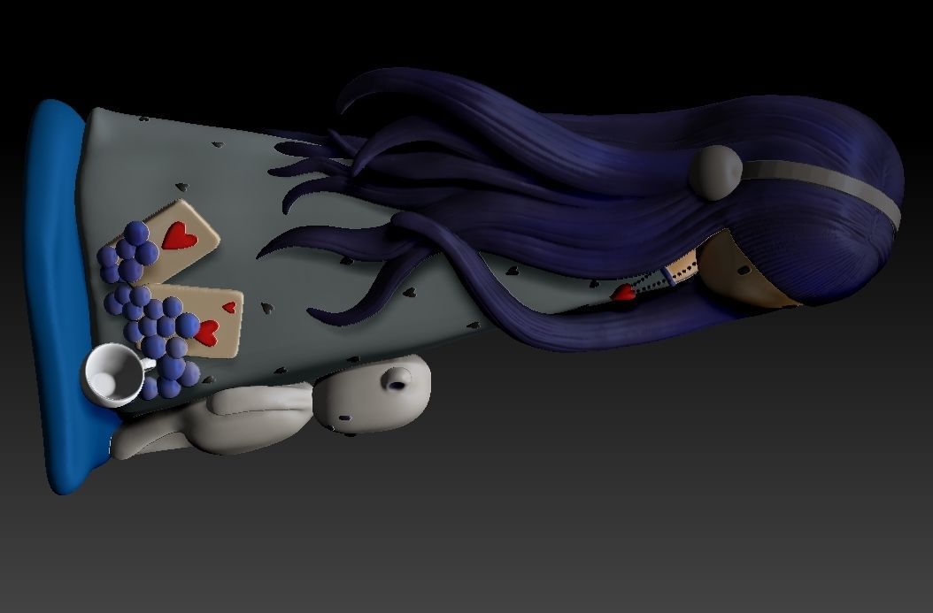 Dear Alice Santoro Gorjuss  3D print model_12