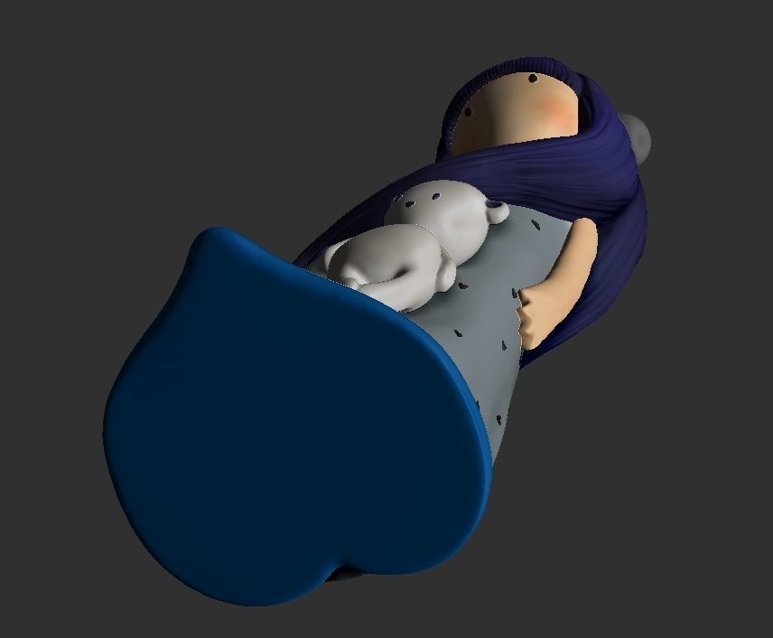 Dear Alice Santoro Gorjuss  3D print model_16