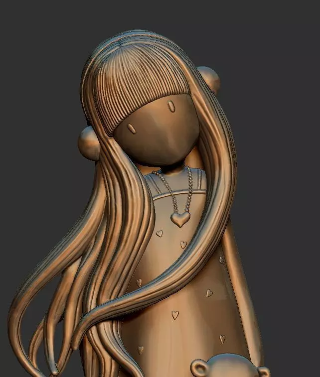 Dear Alice Santoro Gorjuss  3D print model_0