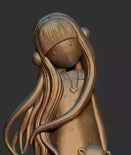 Dear Alice Santoro Gorjuss  3D print model