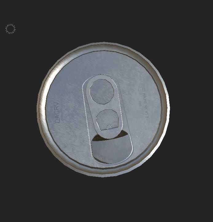Energy-Drink 3D Model can Free low-poly 3D model_7