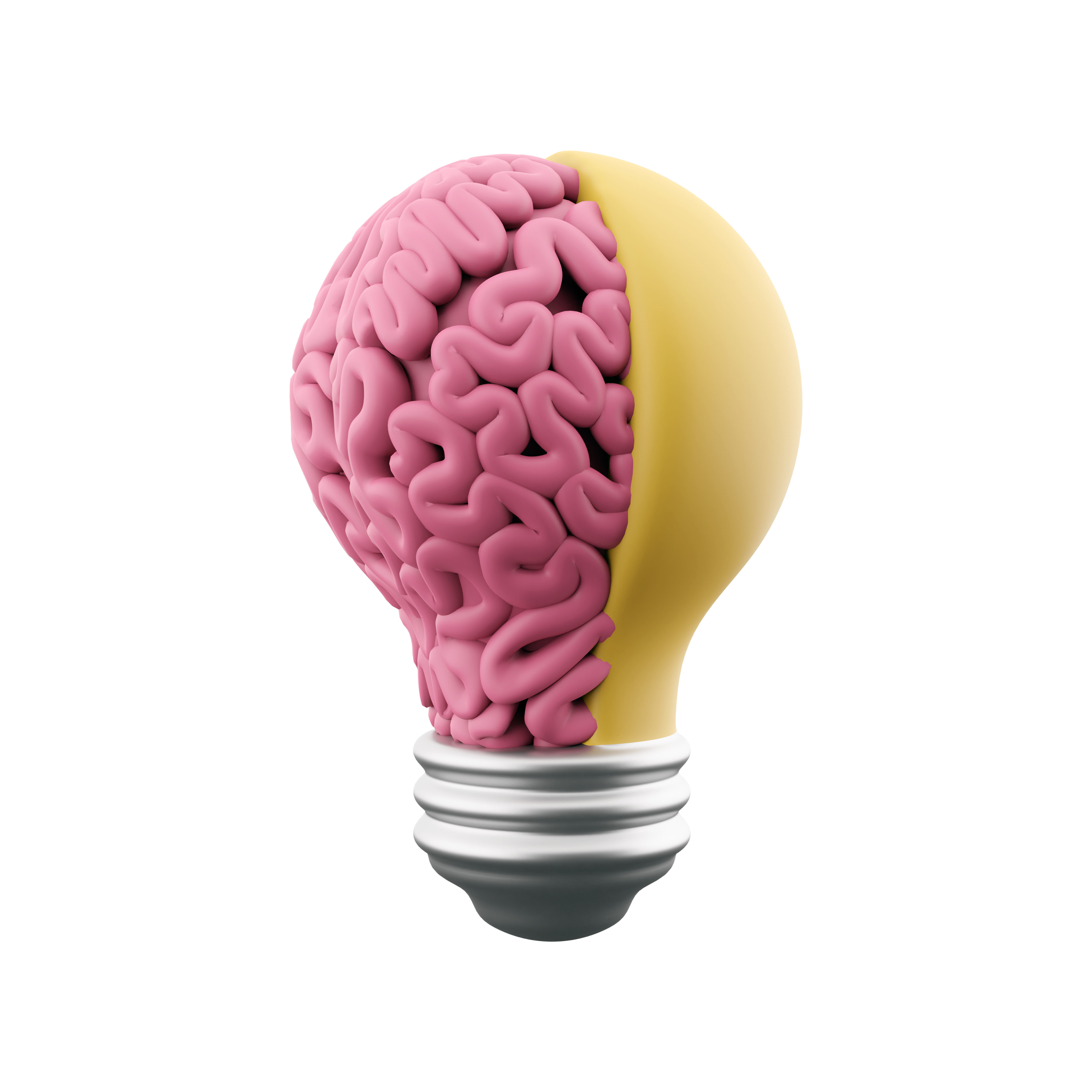 3d light bulb cartoon 3D model_5