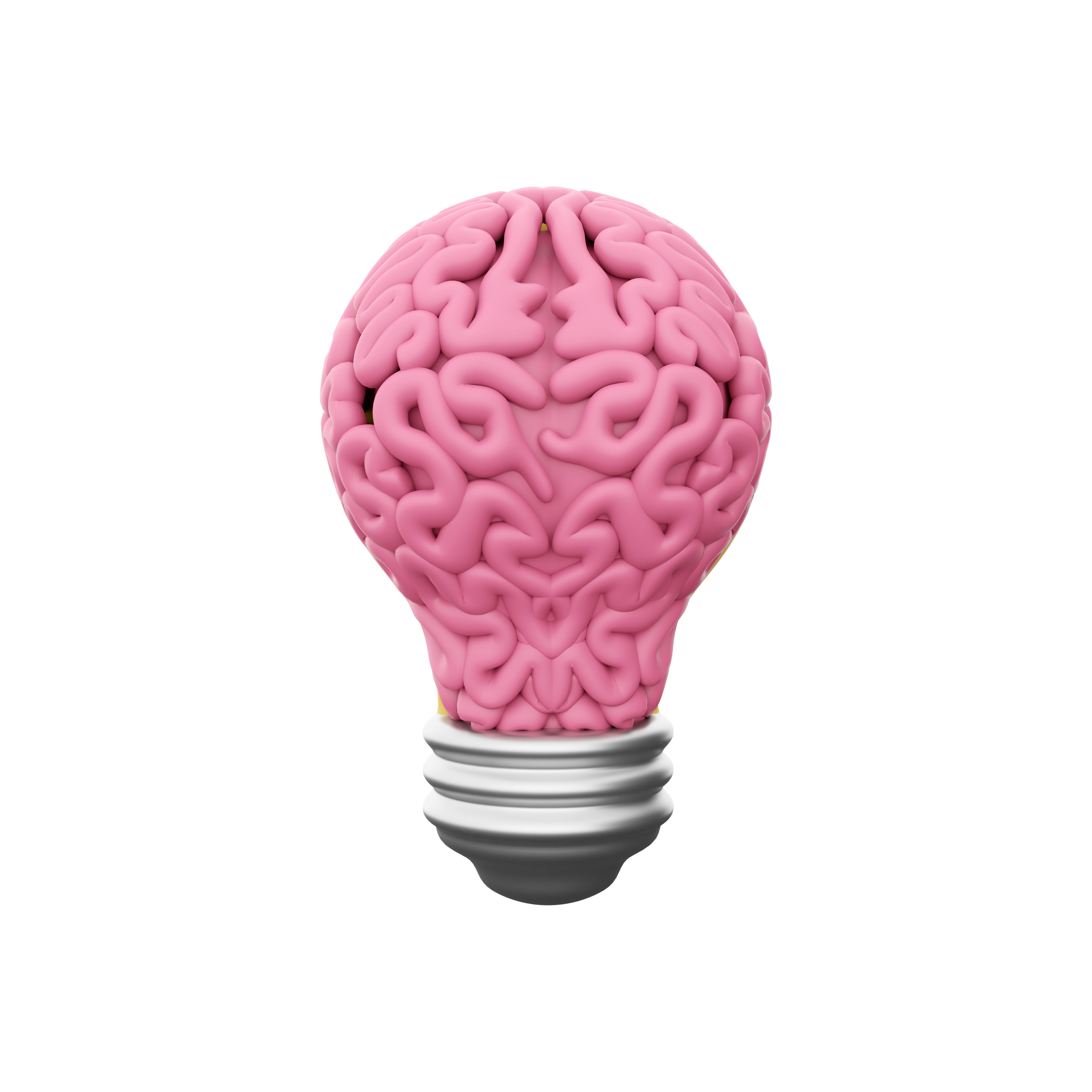 3d light bulb cartoon 3D model_2