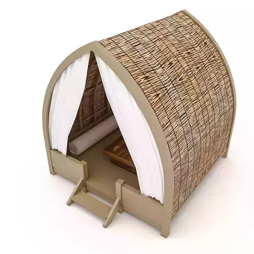 3D bohemian beach lodge 04