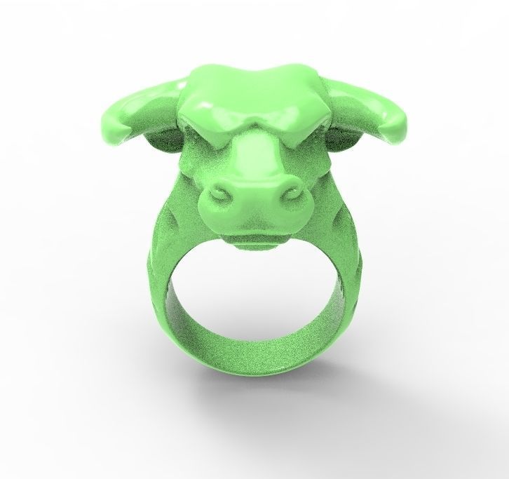 bull ring 3D print model_5