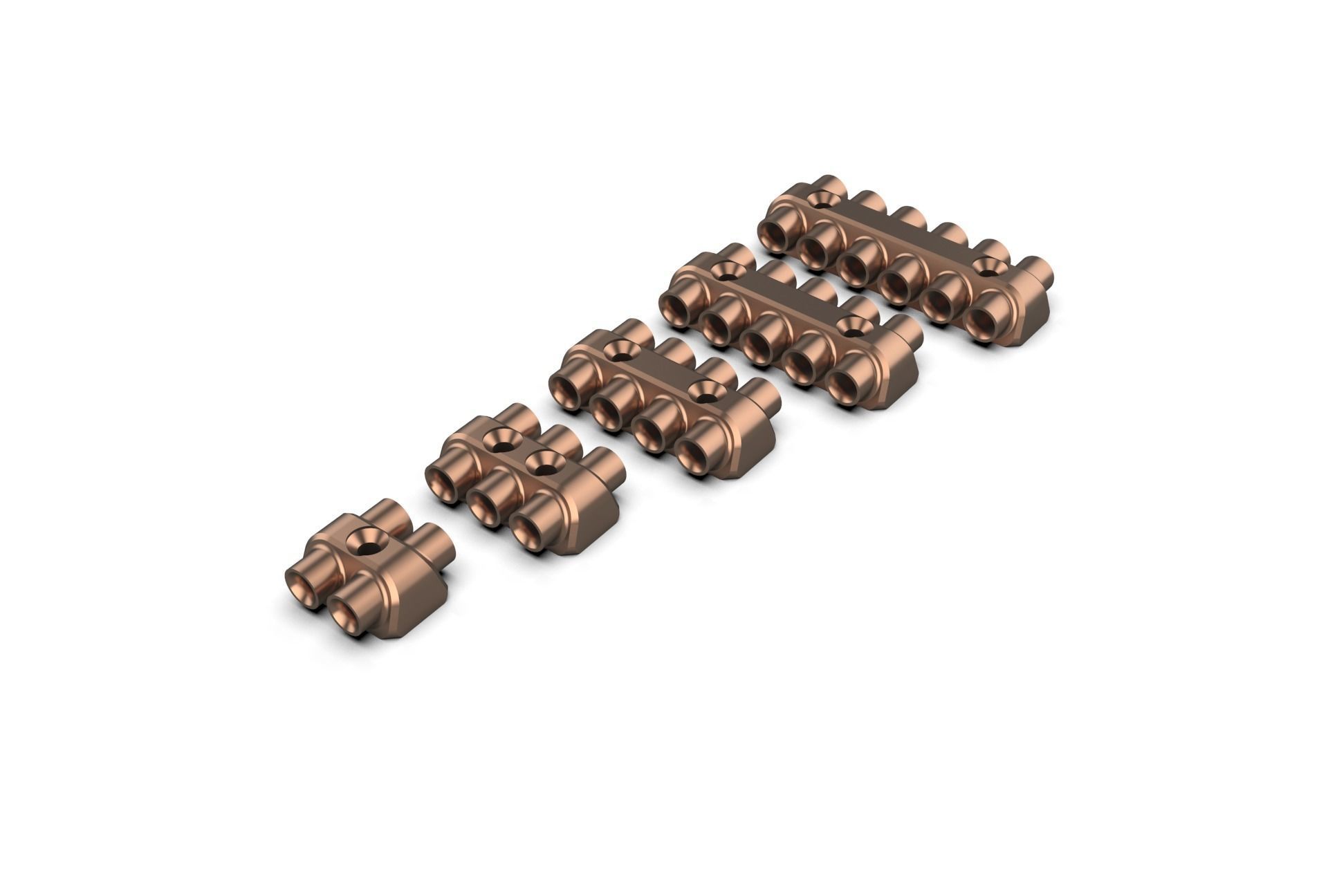 Cable Management Support Bracket 3D print model_21