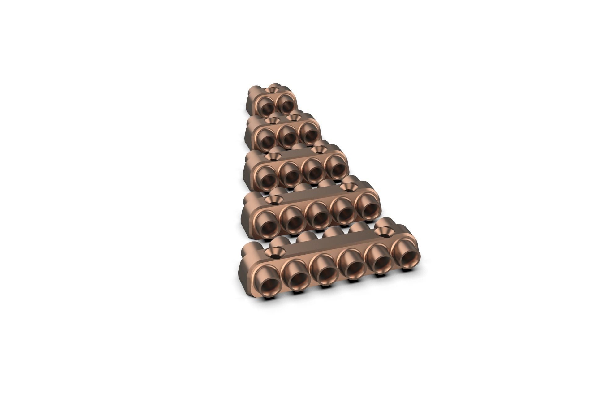 Cable Management Support Bracket 3D print model_25